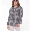 BLUSA 1749 PVIF NERO BEIGE