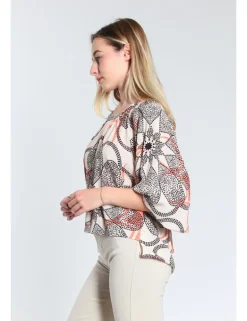 BLUSA LEZIA MBIF ECRU PESCA