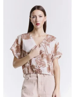 BLUSA MC FASEL MCOF ECRU