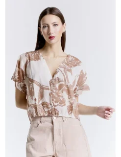 BLUSA MC FASEL MCOF ECRU