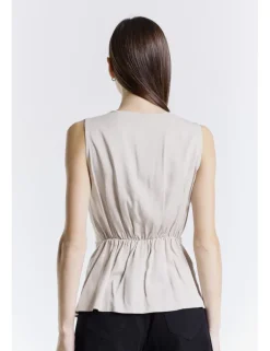 BLUSA SM EVOS MVI ECRU