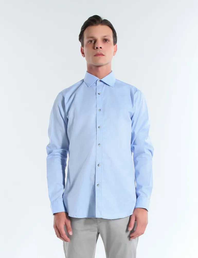 CAMICIA ALBEN TCOO AZZURRO