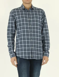 CAMICIA BIGGIN YCOS BLU