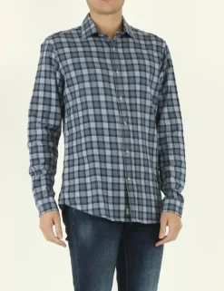 CAMICIA BIGGIN YCOS BLU