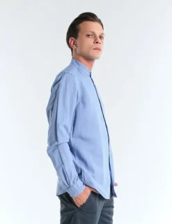 CAMICIA BROOK TLI INDACO