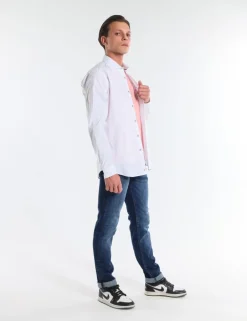 CAMICIA CHEALS PCO BIANCO