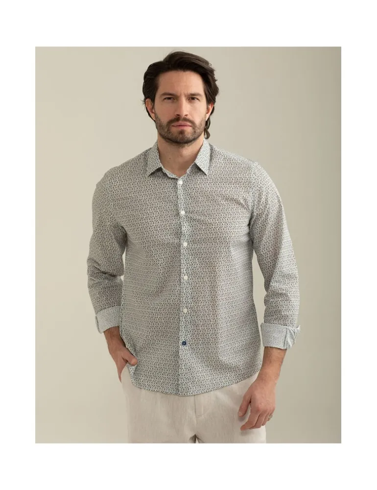 CAMICIA 11CS TCOF TAUPE