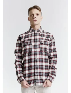 CAMICIA DROBS FCOS NERO WINE