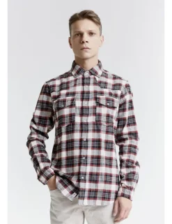 CAMICIA DROBS FCOS NERO WINE