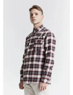 CAMICIA DROBS FCOS NERO WINE