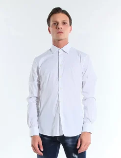 CAMICIA GU45002 PCO BIANCO