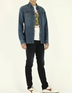 CAMICIA KANT 9OZ DARK