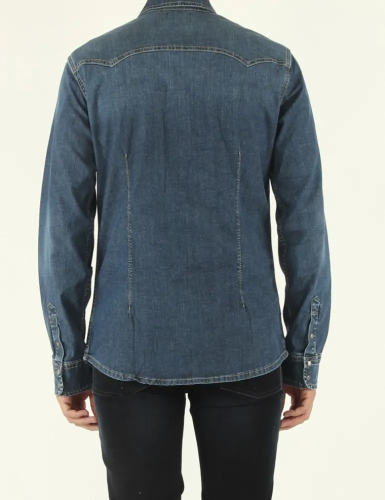 CAMICIA KANT 9OZ DARK