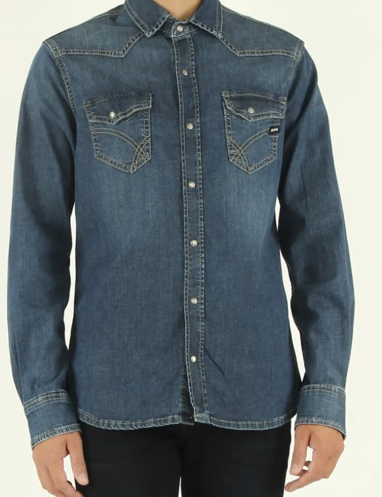CAMICIA KANT 9OZ DARK