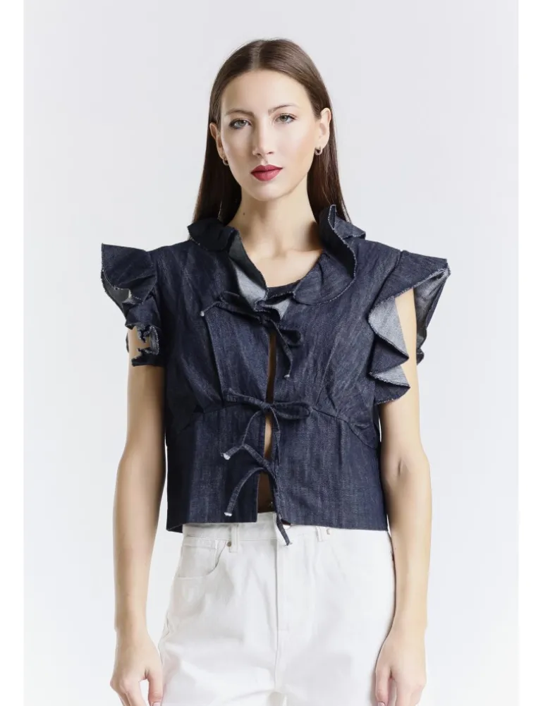 CAMICIA MC KOAL 8OZ DARK USED