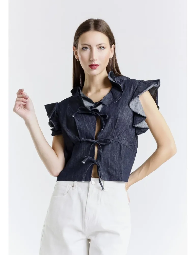CAMICIA MC KOAL 8OZ DARK USED