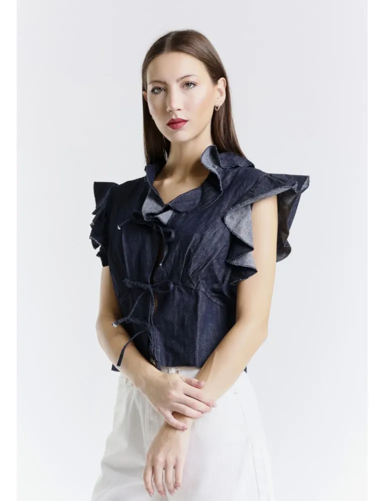 CAMICIA MC KOAL 8OZ DARK USED