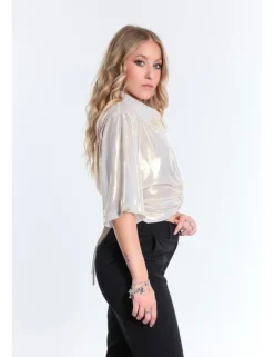 CAMICIA MC LUCIL RPL AVORIO