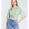 CAMICIA MC LUCIL RPL MENTA
