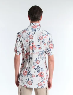 CAMICIA MC MARTIN TVIF BIANCO BLU