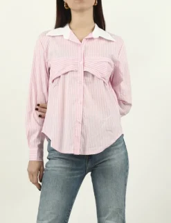 CAMICIA ML ERVEL PCOR ROSA