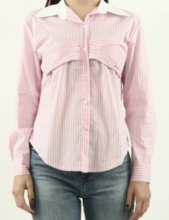 CAMICIA ML ERVEL PCOR ROSA