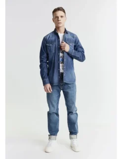 CAMICIA NEWKANT 8OZ MEDIUM USED