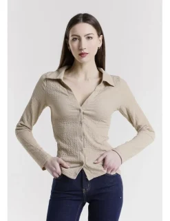 CAMICIA NIDIA JPL CREMA