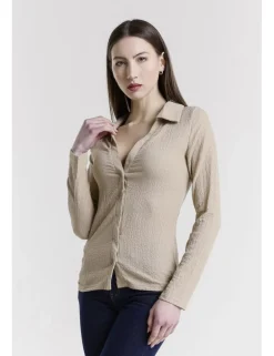 CAMICIA NIDIA JPL CREMA