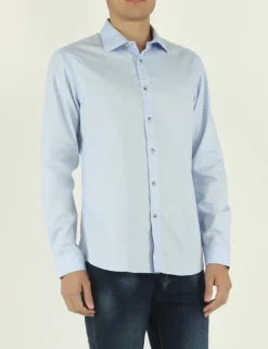 CAMICIA SHERE WCO AZZURRO