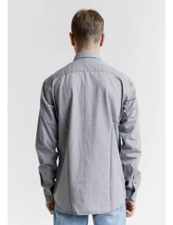 CAMICIA TEMPLE 9OZ BLACK GRAY