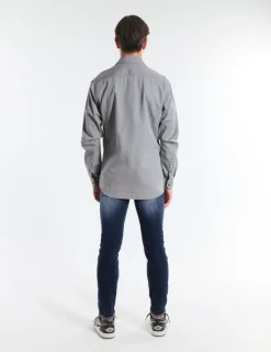 CAMICIA TEMPLE 9OZ GRIGIO CH