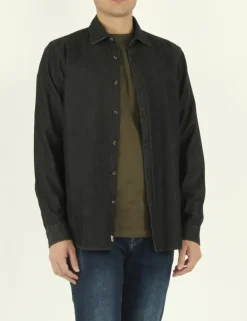 CAMICIA TEMPLE 7OZ NERO