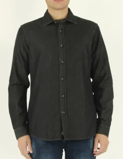 CAMICIA TEMPLE 7OZ NERO