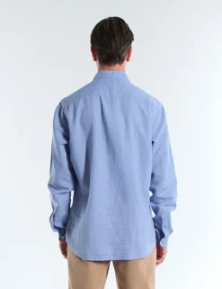 CAMICIA THORS TLI INDACO