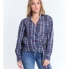CAMICIA TRAIS TCOS INDIGO