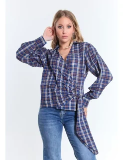 CAMICIA TRAIS TCOS INDIGO