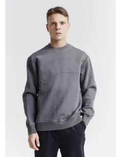 FELPA SWEN PL1LOG ASFALTO