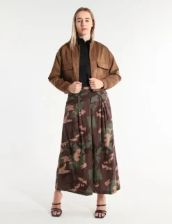 JACKET SVEV ECODA TABACCO