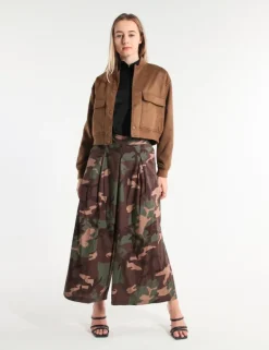 JACKET SVEV ECODA TABACCO