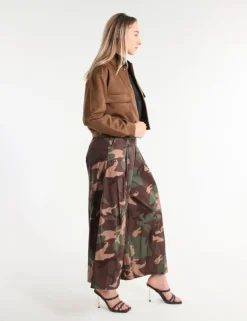 JACKET SVEV ECODA TABACCO