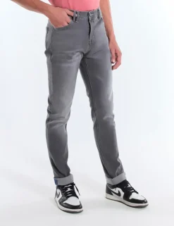 JEANS ALEX 10OZ GRIGIO