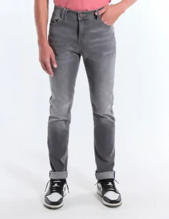 JEANS ALEX 10OZ GRIGIO