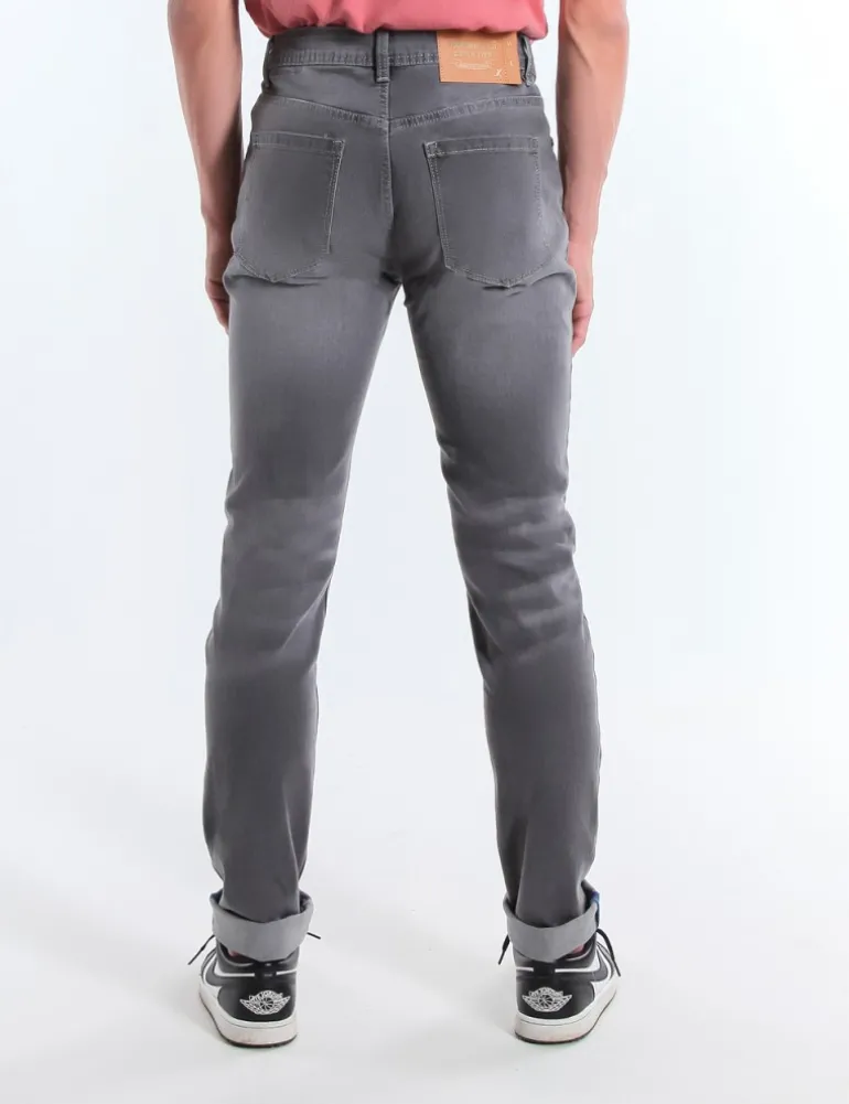JEANS ALEX 10OZ GRIGIO