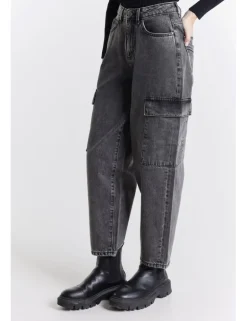 JEANS BONNIE13OZ BLACK SW