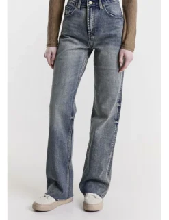 JEANS CLARA 12OZ USED DIRTY