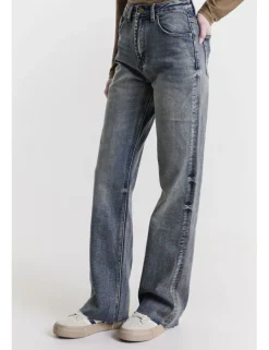 JEANS CLARA 12OZ USED DIRTY