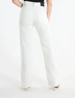JEANS GALE 10OZ BIANCO