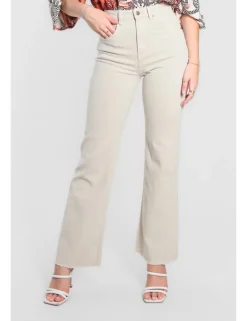JEANS LOLA 10OZ BIANCO OFF