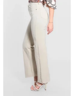 JEANS LOLA 10OZ BIANCO OFF